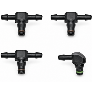 4 x Common Rail Diesel Injector Leak Off Pipe return Connectors Bosch 110 2237/3T/1L – A18/S3/3T/1L – image 1