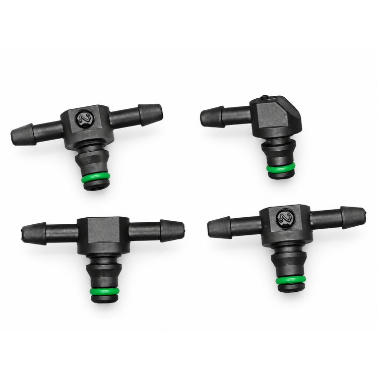4 x Common Rail Diesel Injector Leak Off Pipe return Connectors Bosch 110 2237/3T/1L – A18/S3/3T/1L – image 2