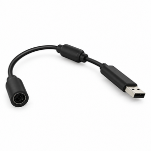 Black Fits Logitech Racing Steering Wheel Usb Breakaway Cable For Xbox One Xbox 360 – A8/XB/X1 – image 2