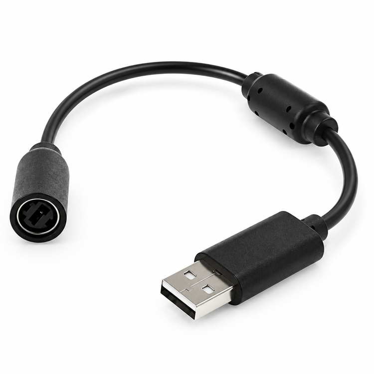 Black Fits Thrustmaster Ferrari Racing Steering Wheel Usb Breakaway Cable Fits Xbox One, Xbox 360, Xbox – A8xbox – image 5