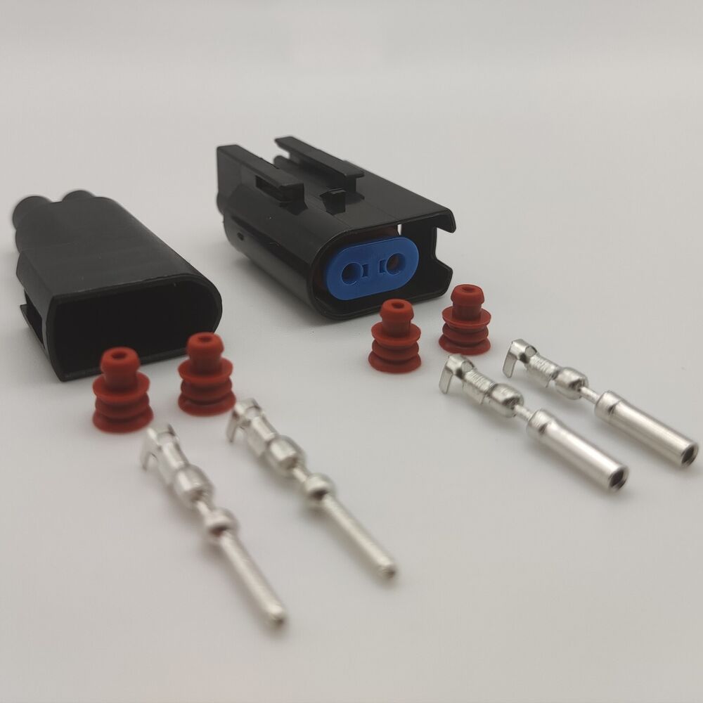 ABS Sensor 2 Pin Connector Male and Female FITS Ford, Volvo, Jaguar & Land Rover