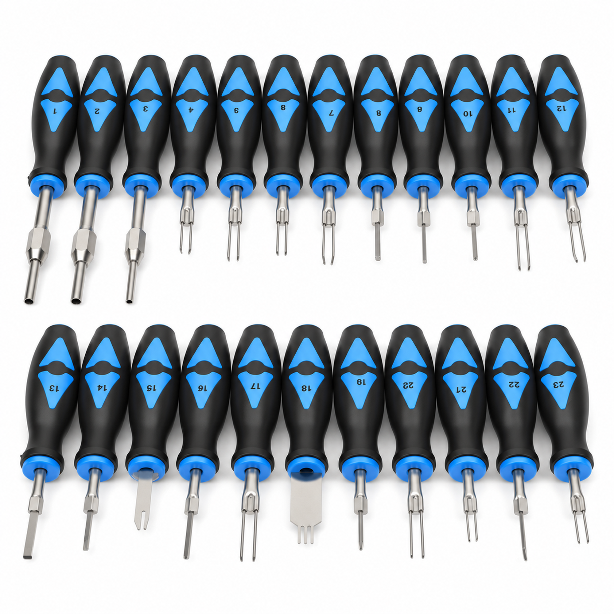 23pcs Set Universal Automotive Terminal Release Removal Tool Kit Car Electrical Wiring Crimp Connector – AJ/M333 – image 4