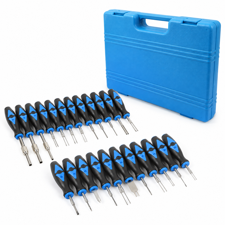 23pcs Set Universal Automotive Terminal Release Removal Tool Kit Car Electrical Wiring Crimp Connector – AJ/M333 – image 6