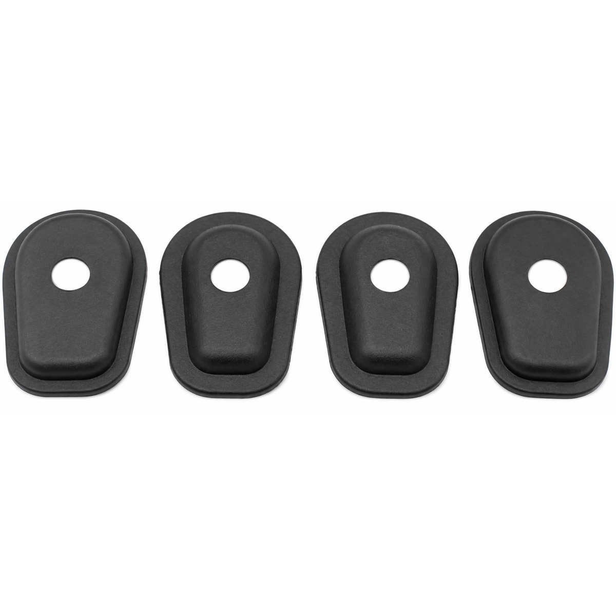 4x Front and Rear Motorcycle Turn Signal Indicator Adapter Spacers in Black - For Yamaha YZF-R6, – AMZ-015/4pcs – image 1