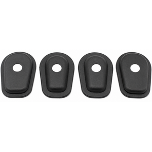 4x Front and Rear Motorcycle Turn Signal Indicator Adapter Spacers in Black - For Yamaha YZF-R6, – AMZ-015/4pcs – image 1