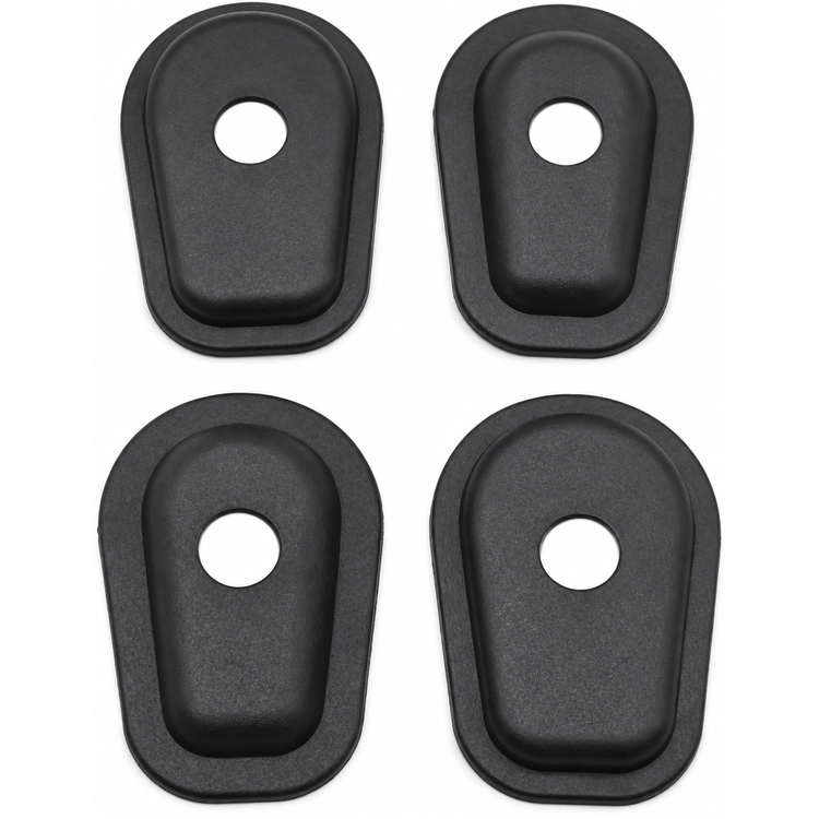 4x Front and Rear Motorcycle Turn Signal Indicator Adapter Spacers in Black - For Yamaha YZF-R6, – AMZ-015/4pcs – image 2