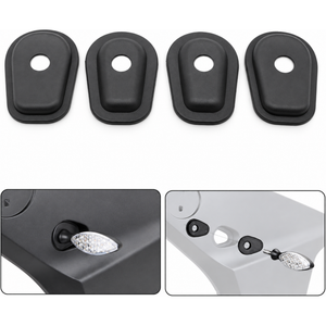 4x Front and Rear Motorcycle Turn Signal Indicator Adapter Spacers in Black - For Yamaha YZF-R6, – AMZ-015/4pcs – image 3