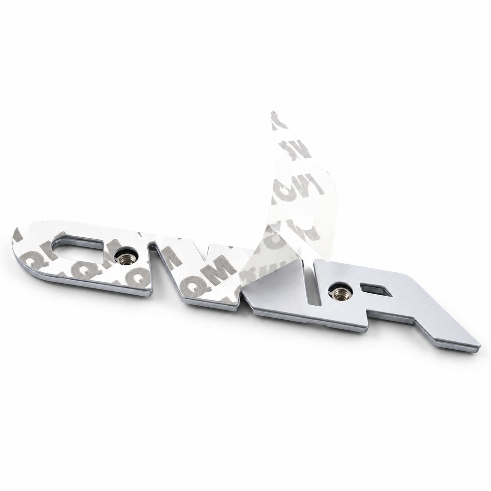 Silver AWD Metal Badge 3D Emblem Sticker for All Wheel Drive 4x4 Cars 93mm – AMZ-41/AWD-BADGE – image 2