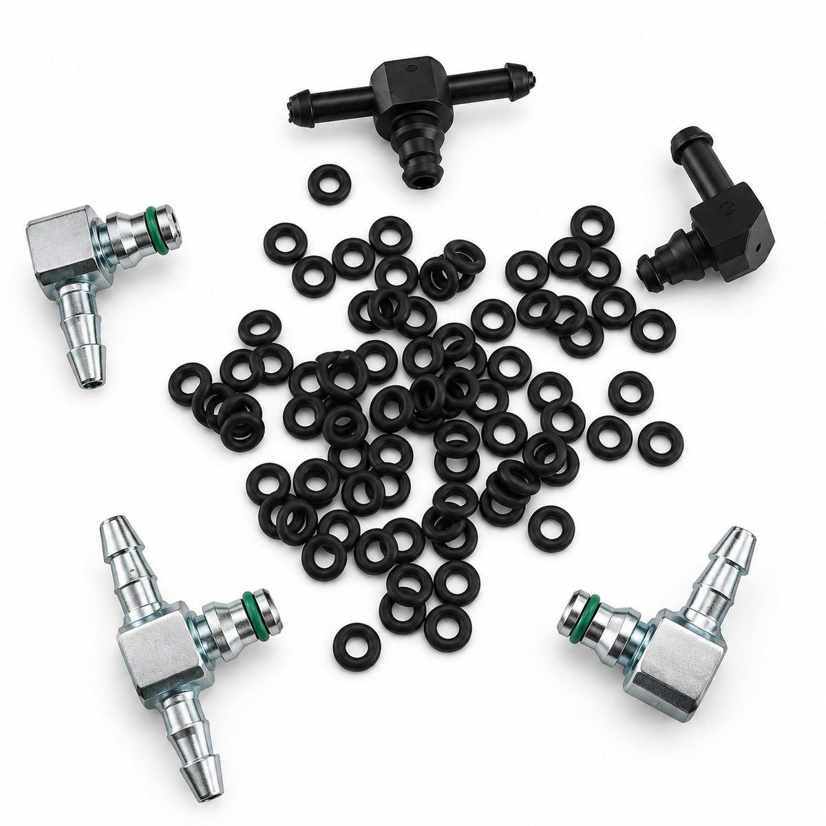 50pcs Common Rail Diesel Injector Leak Off Pipe Return Seals For Bosch 110 – AX0009/50pcs-seals – image 1