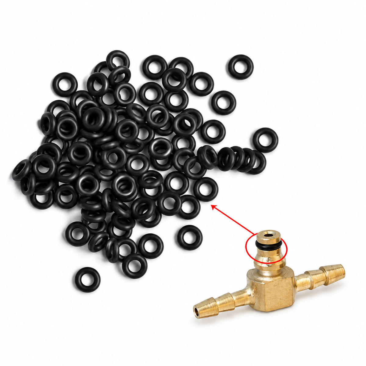 50pcs Common Rail Diesel Injector Leak Off Pipe Return Seals For Bosch 110 – AX0009/50pcs-seals – image 4