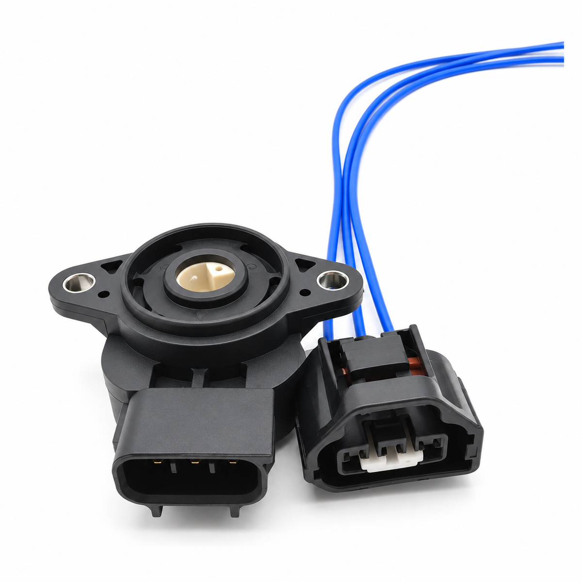 3 Pin Throttle Position Sensor Connector Plug Wire For Toyota RAV4 Corolla Matrix Subaru – AX0017/Sensor+Cable – image 1