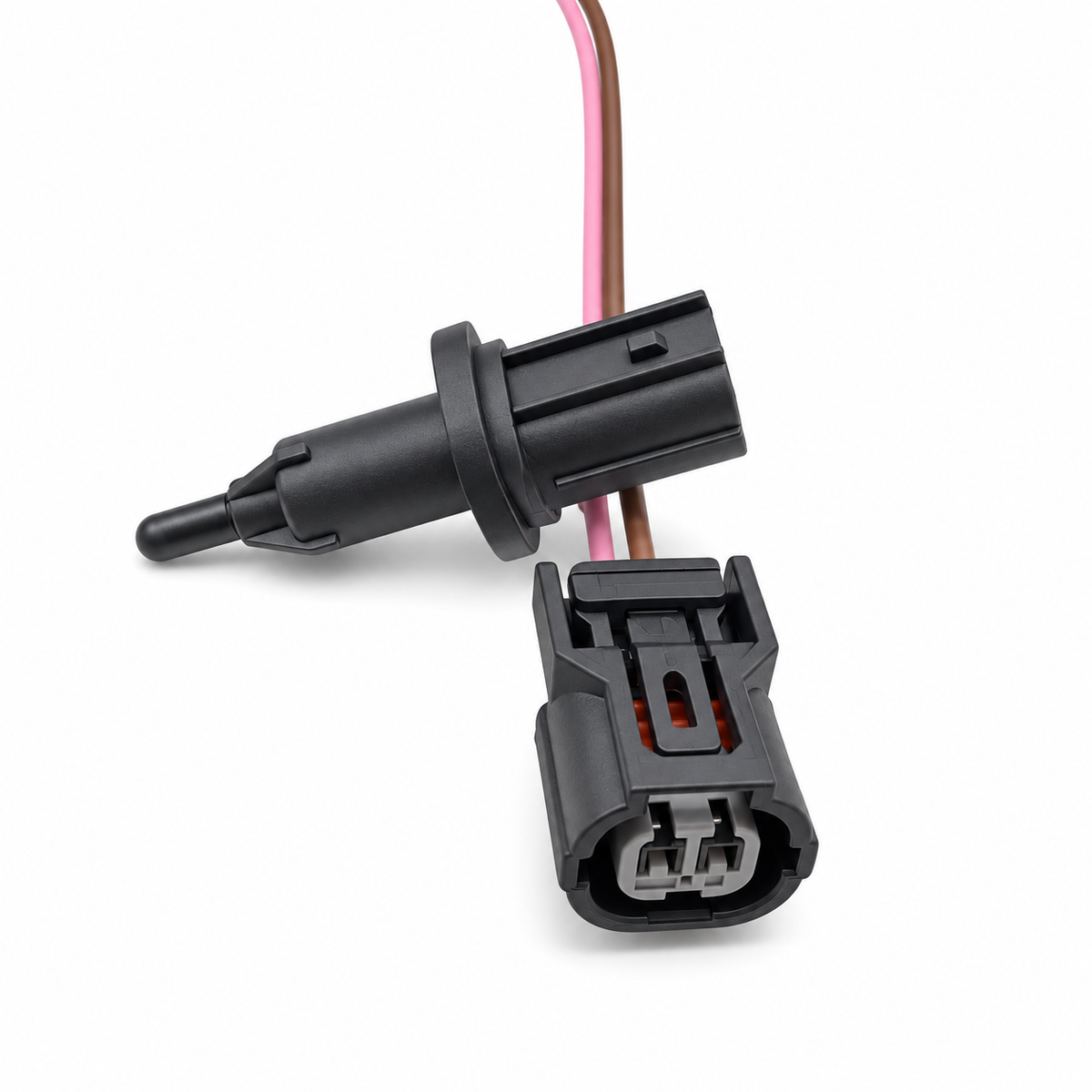 2 Pin Air Intake Temperature Sensor 37880-PLC-004 Connector Plug For Honda Accord Civic CR-V Element Fit S2000 Acura MDX RSX TSX