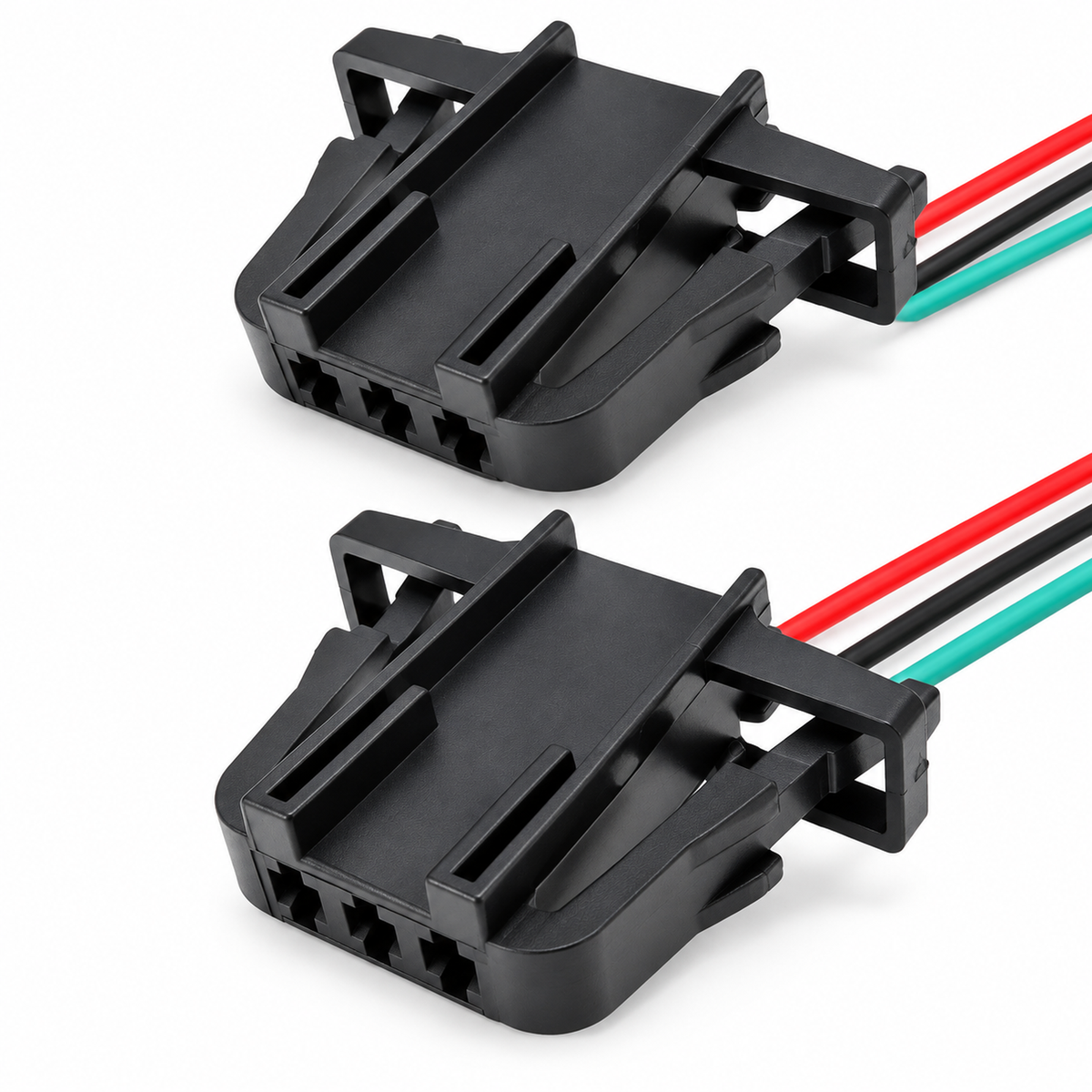 3 Pin Tail Light Connector Plug Set w/ Wires for VW 3B0972703 Male & Female – AX0030/3Pin – image 1