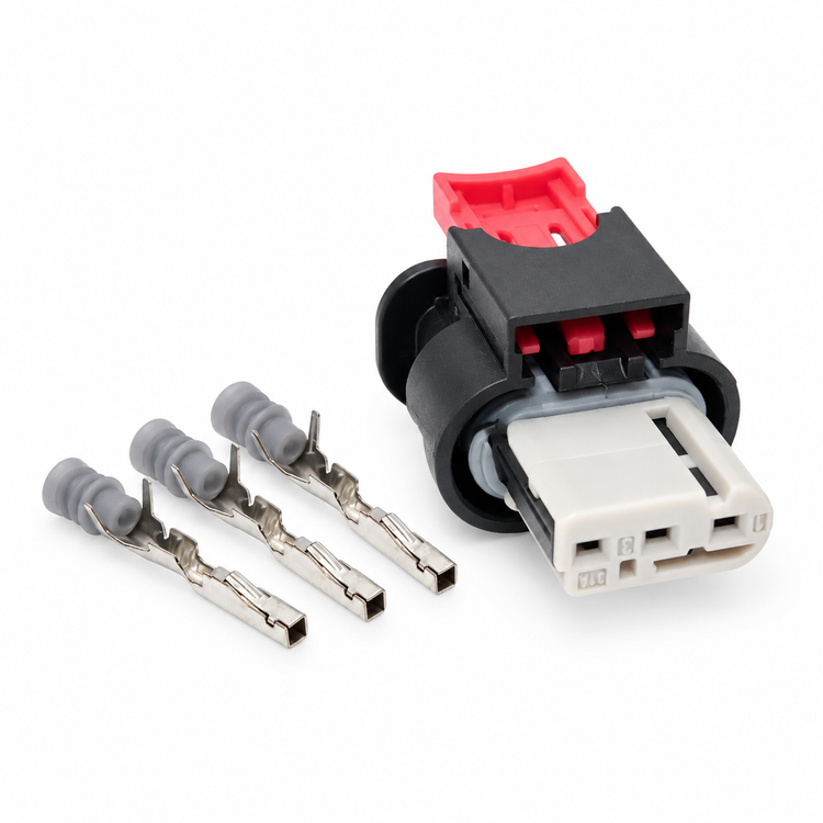 3 Pin Reversing Connector Plug for Tesla 35126369 Unwired w/ Seals & Pins – AX0046/3Pin – image 2