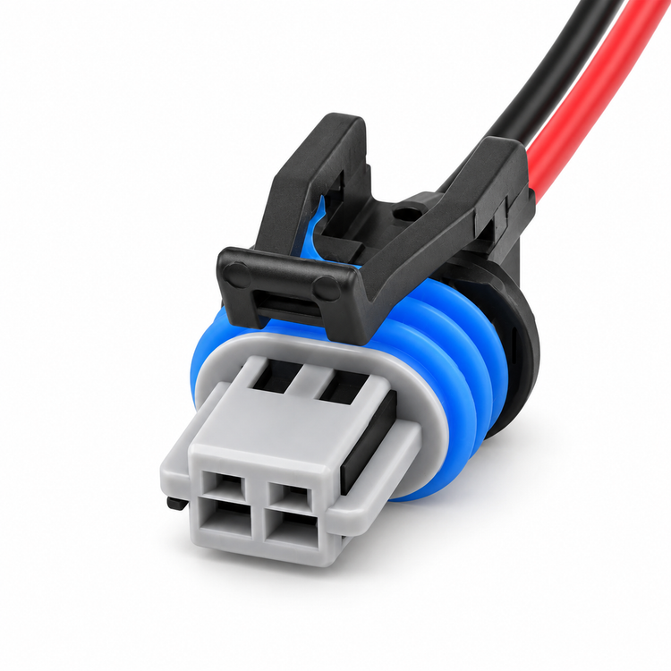2 Pin Auto Connector Plug – Fits Camshaft Intake/Exhaust Valve Solenoid & Turn Signal Wiring Harness – – AX0061 – image 10
