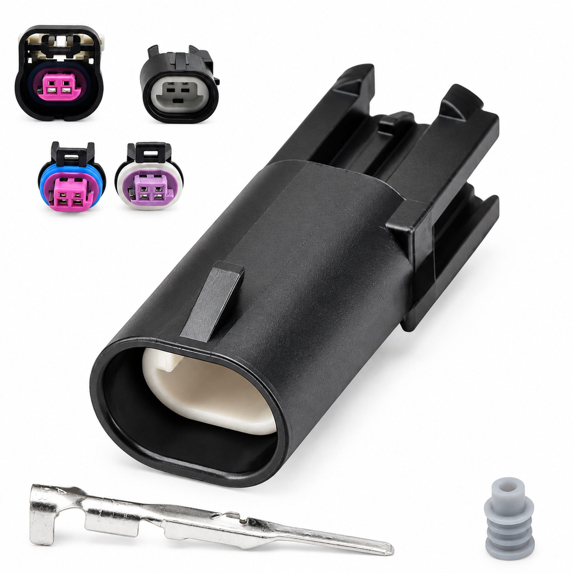 2 Pin Female Camshaft Valve Solenoid Plug 15335987 15449028 Unwired Connector – AX0062/2Pin – image 6