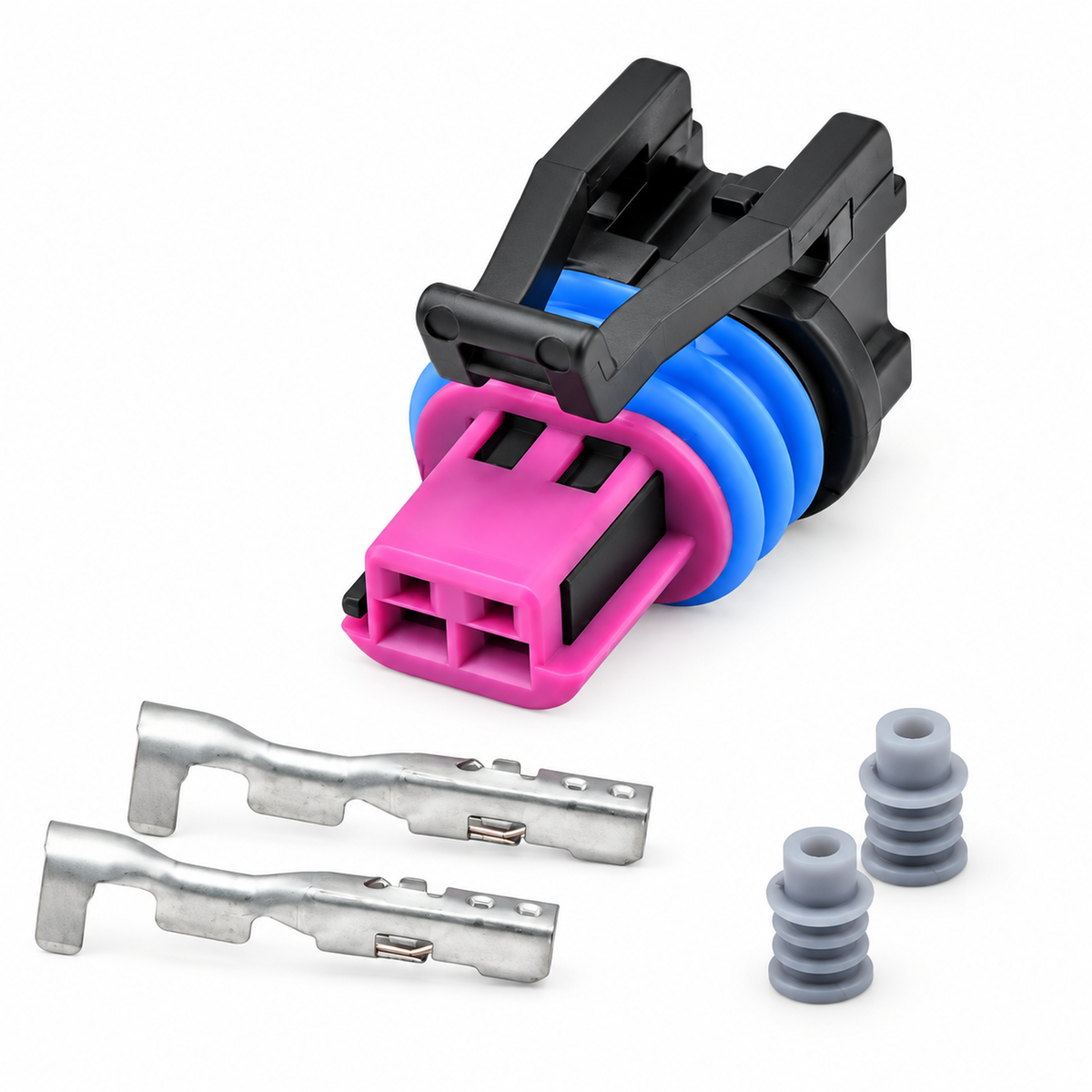 2 Pin Male Camshaft Valve Solenoid Plug 15335987 15449028 Unwired Connector – AX0063/2Pin – image 4