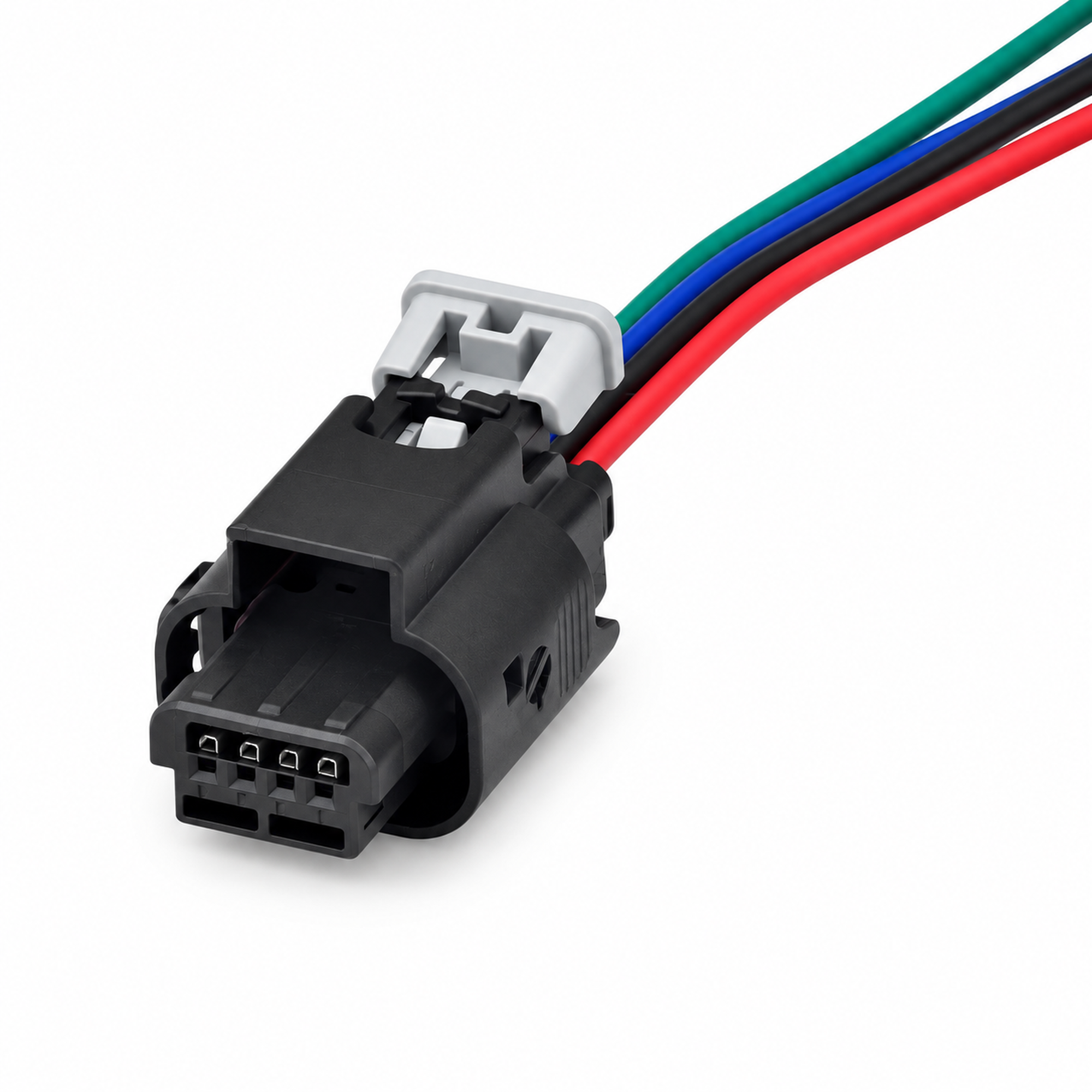 4 Pin Pre-Wired Waterproof Sensor Connector Plug 1801823-1 2236398-1 – Rear Camera Wiring Harness for – AX0076 – image 1
