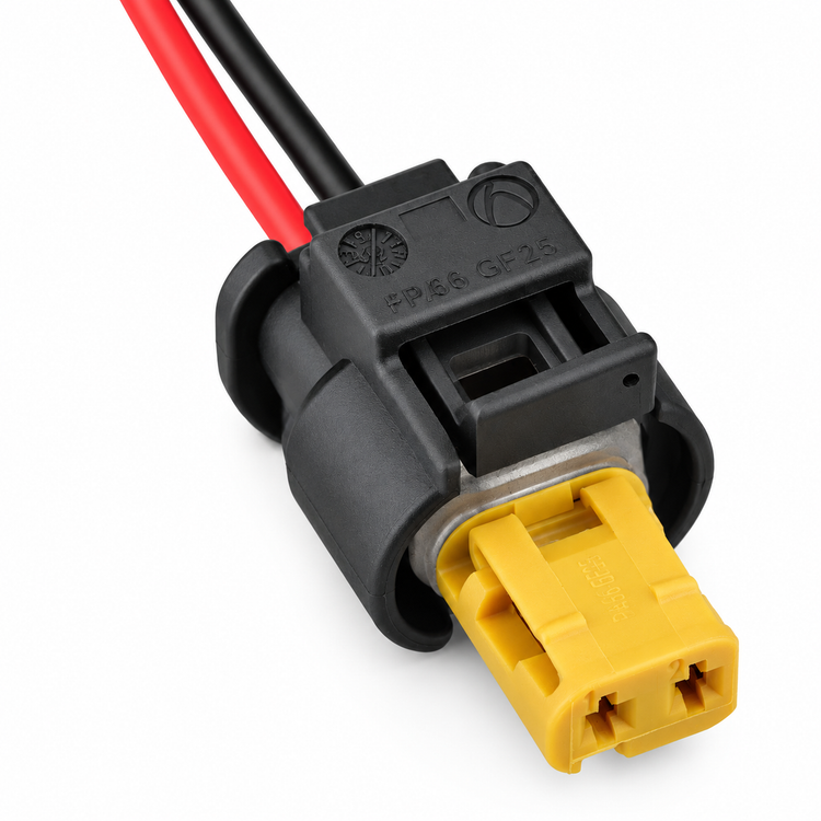 2 Pin Injector VVT Solenoid Plug 4F0973202 For VW Waterproof Connector – AX0081 – image 1
