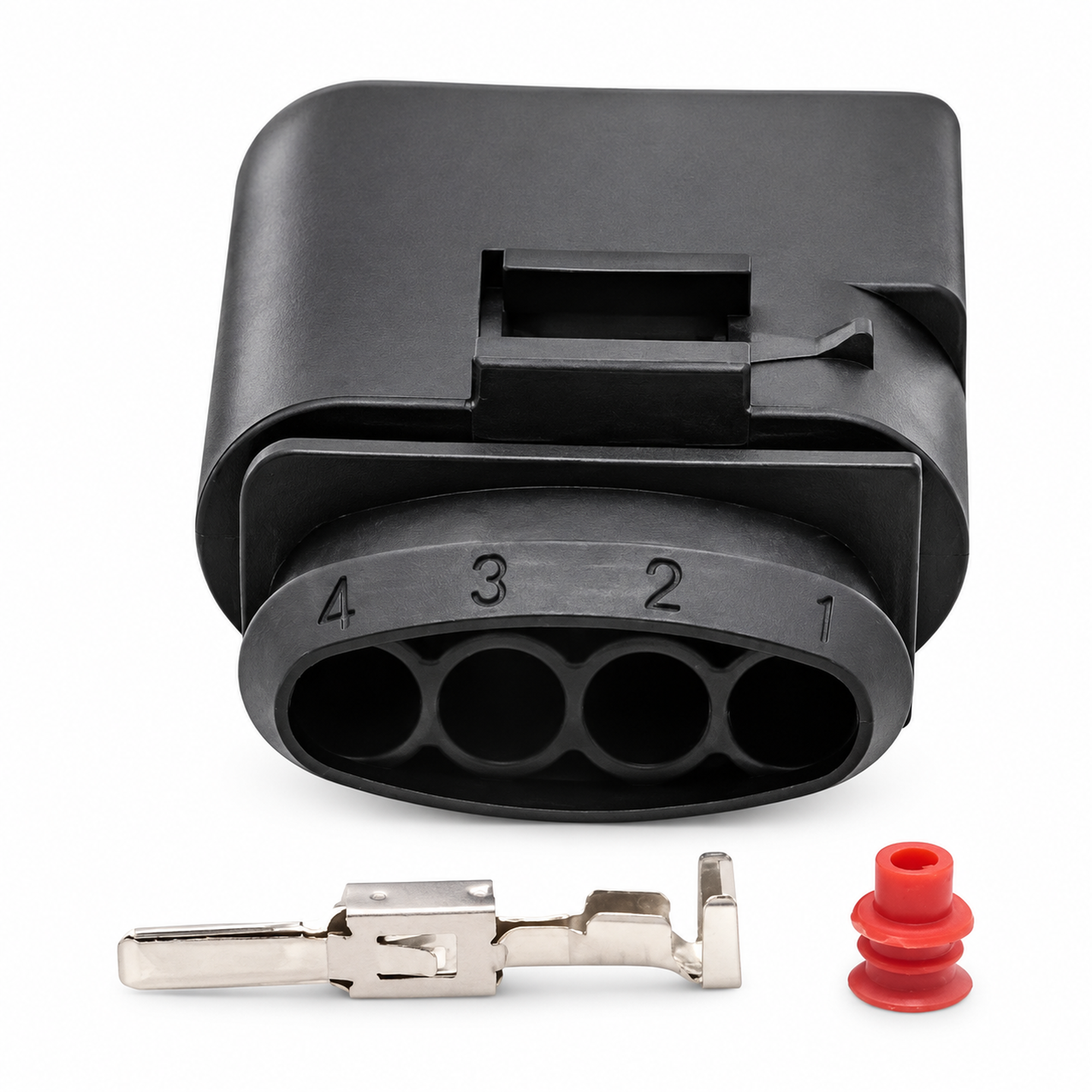 4 Pin 3.5mm Automotive Connector Set for VW Audi Skoda 4B0973724 / 1J0973724 – AX0086+AX0084/MnFset – image 3