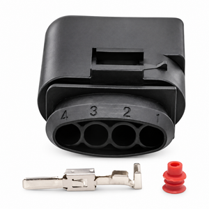 4 Pin 3.5mm Automotive Connector Set for VW Audi Skoda 4B0973724 / 1J0973724 – AX0086+AX0084/MnFset – image 3