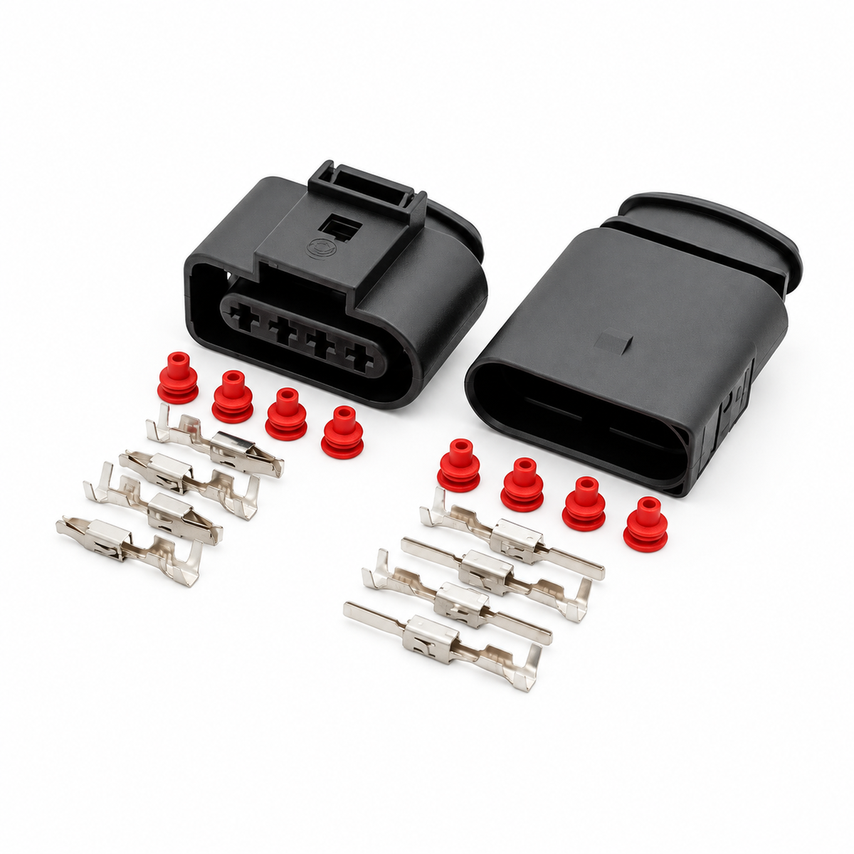 4 Pin 3.5mm Automotive Connector Set for VW Audi Skoda 4B0973724 / 1J0973724 – AX0086+AX0084/MnFset – image 6
