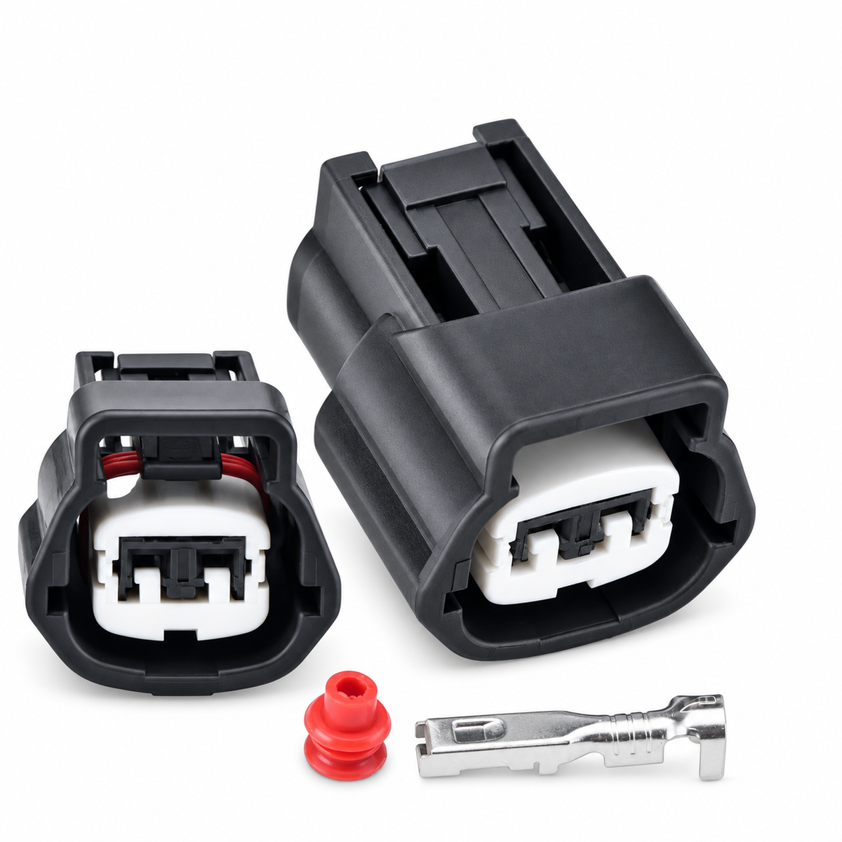 2 Pin water temperature sensor plug injector plug RB S14-SR IAC FICD ECT Engine Harness plug 6189-0772 – AX0146 – image 1