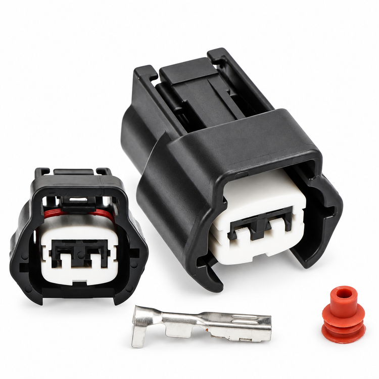 2 Pin water temperature sensor plug injector plug RB S14-SR IAC FICD ECT Engine Harness plug 6189-0772 – AX0146 – image 2