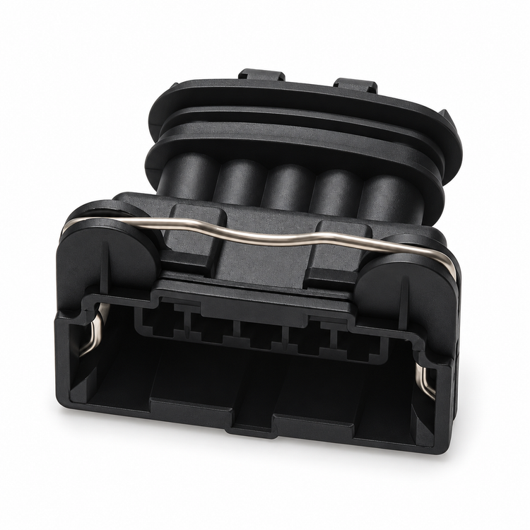 5 Pin Female JPT Junior Power Timer Connector with Terminals & Seals – AX0169/jpt5pin – image 2