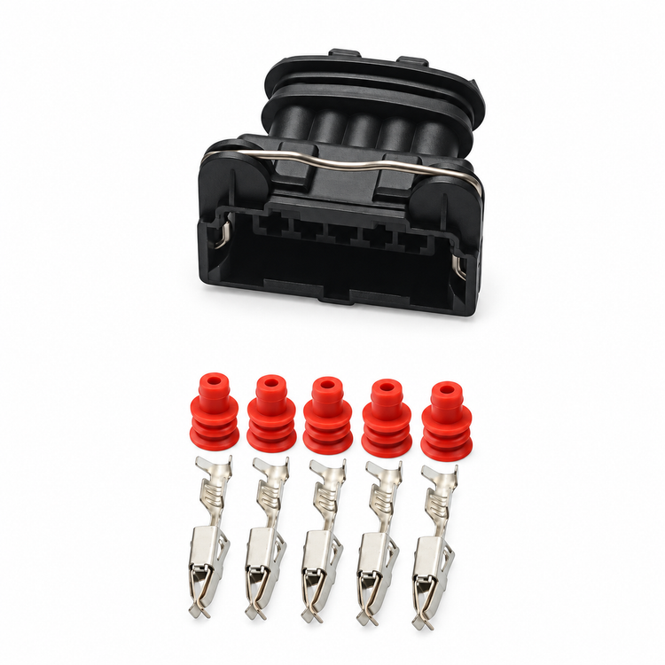 5 Pin Female JPT Junior Power Timer Connector with Terminals & Seals – AX0169/jpt5pin – image 4