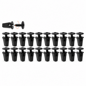 20 Wheel Arch Liner Self Tapping Screws Clips for VW Spacefox Suran Tiguan 2006+ – AX0170/20PairsScrews&Clips – image 1