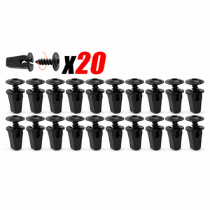 20 Wheel Arch Liner Self Tapping Screws Clips for VW Spacefox Suran Tiguan 2006+ – AX0170/20PairsScrews&Clips – image 1
