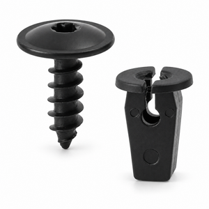 20 Wheel Arch Liner Self Tapping Screws Clips for VW Spacefox Suran Tiguan 2006+ – AX0170/20PairsScrews&Clips – image 2
