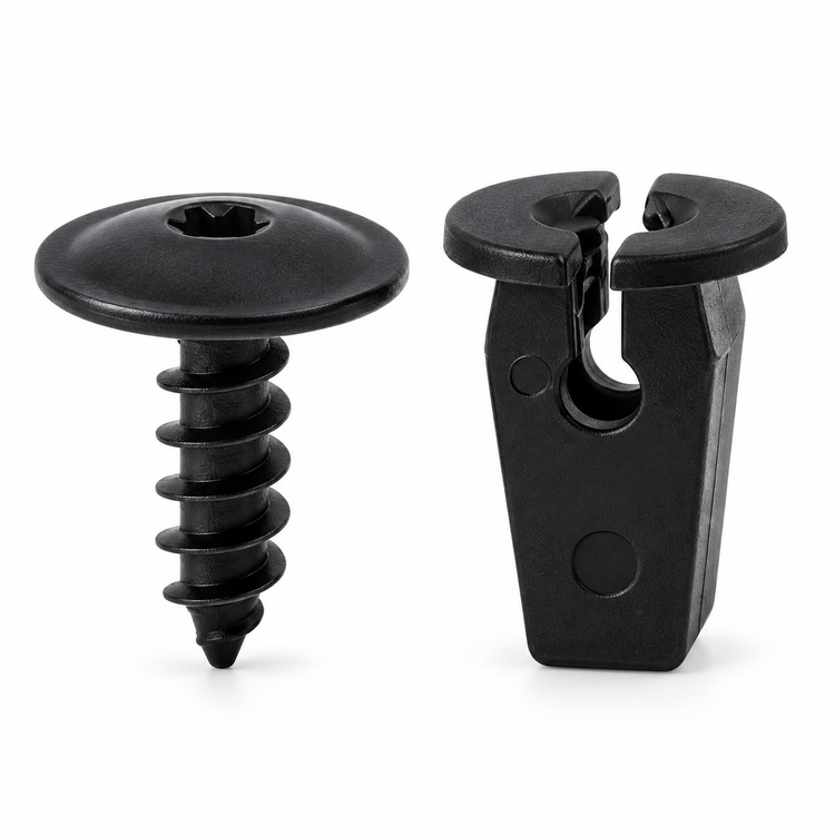 20 Wheel Arch Liner Self Tapping Screws Clips for VW Spacefox Suran Tiguan 2006+ – AX0170/20PairsScrews&Clips – image 6