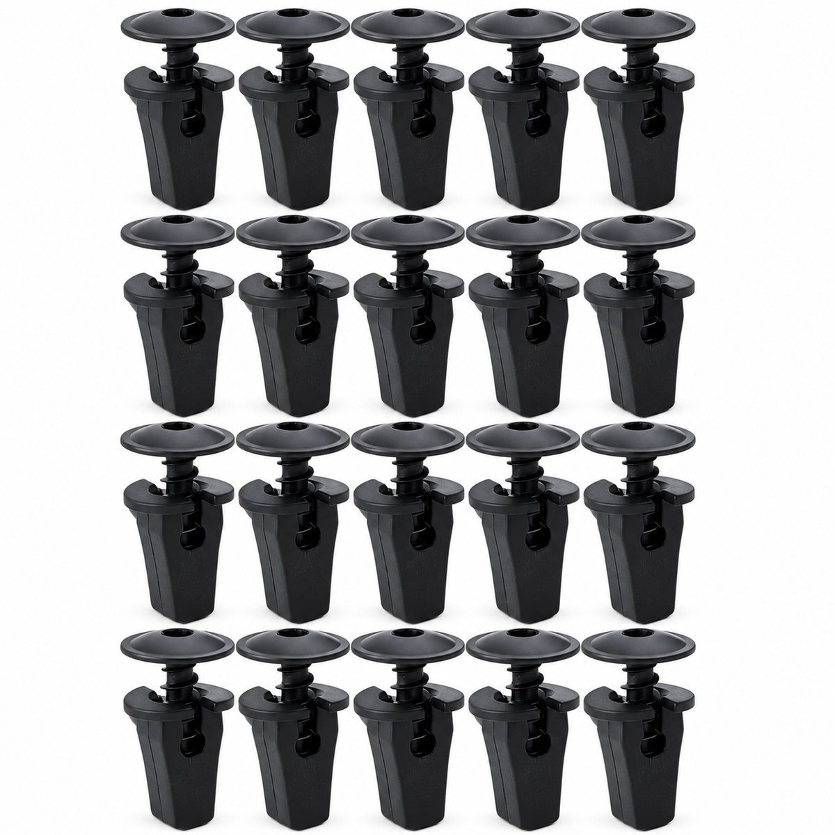 20 Wheel Arch Liner Self Tapping Screws Clips for VW Spacefox Suran Tiguan 2006+ – AX0170/20PairsScrews&Clips – image 7
