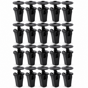 20 Wheel Arch Liner Self Tapping Screws Clips for VW Spacefox Suran Tiguan 2006+ – AX0170/20PairsScrews&Clips – image 7