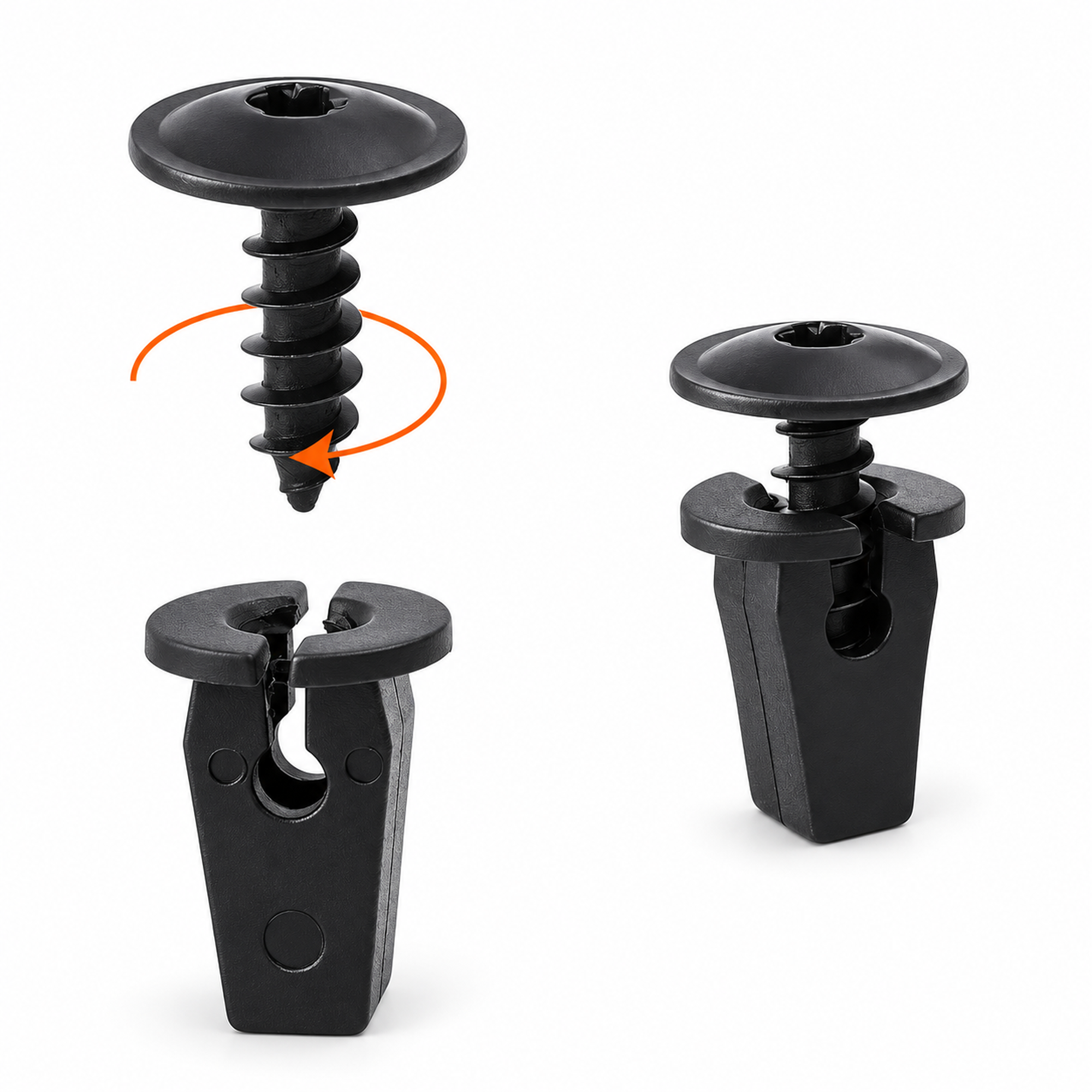 20pcs Engine Cover Undertray Splashguard Wheel Arch Torx Screw Retainer Auto Fender Lining Snap Fastener – AX0170 – image 1