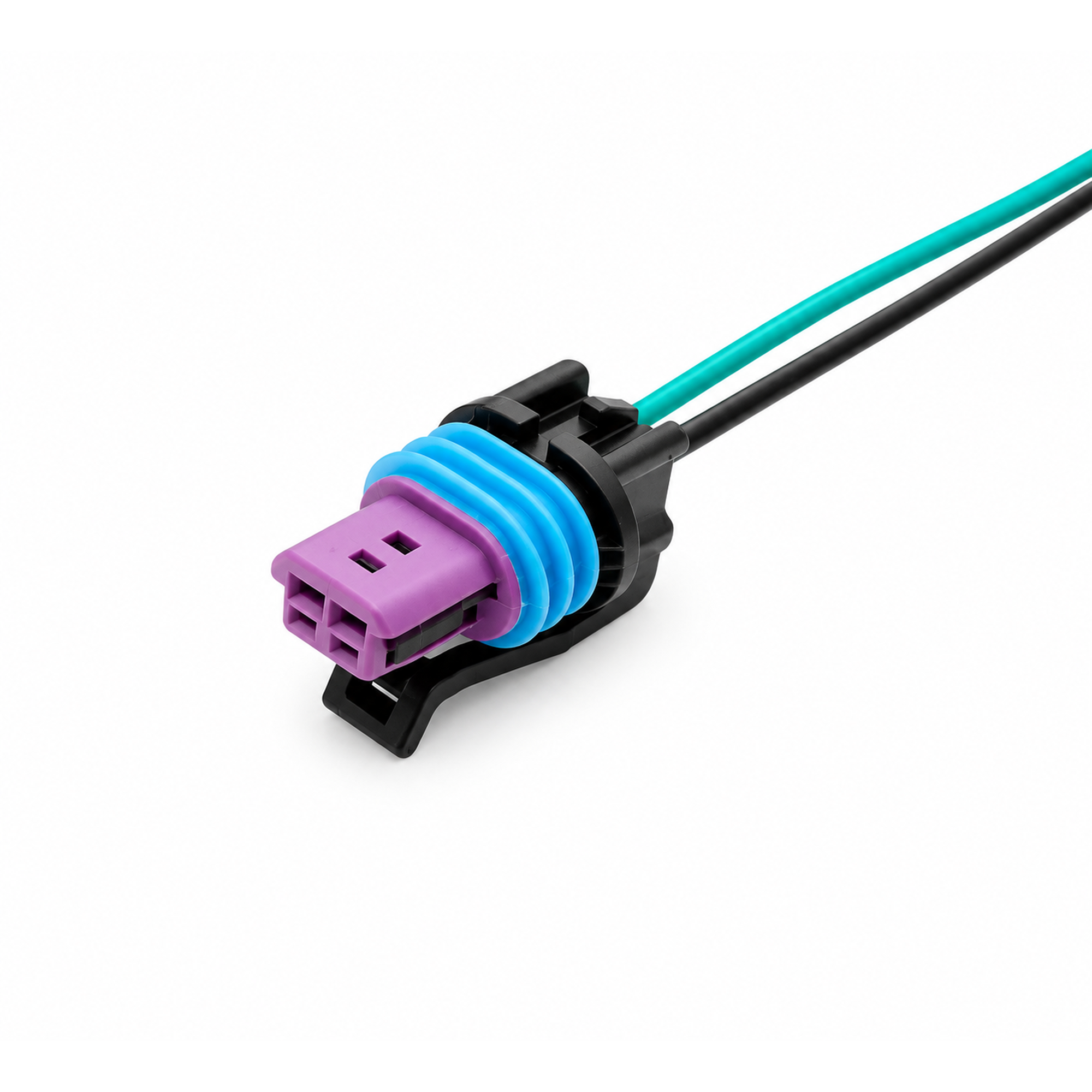 Pre-wired 2 Pin Female Connector for Delphi GT150 Series 15449028 15449027 – AX0194/pre-wired2pin – image 1