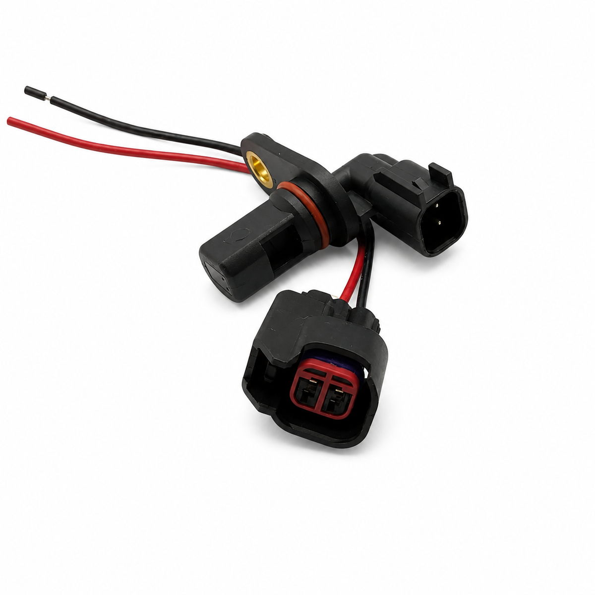 2 Pin ABS Wheel Speed Sensor Plug Connector For Jeep Cherokee KJ 2002-2006