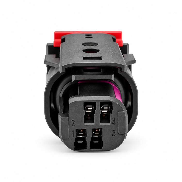 3C0973704 Pre-wired 4 Pin Door Connector for VW Audi Skoda Seat 0090-515 – AX0219/prewired – image 3