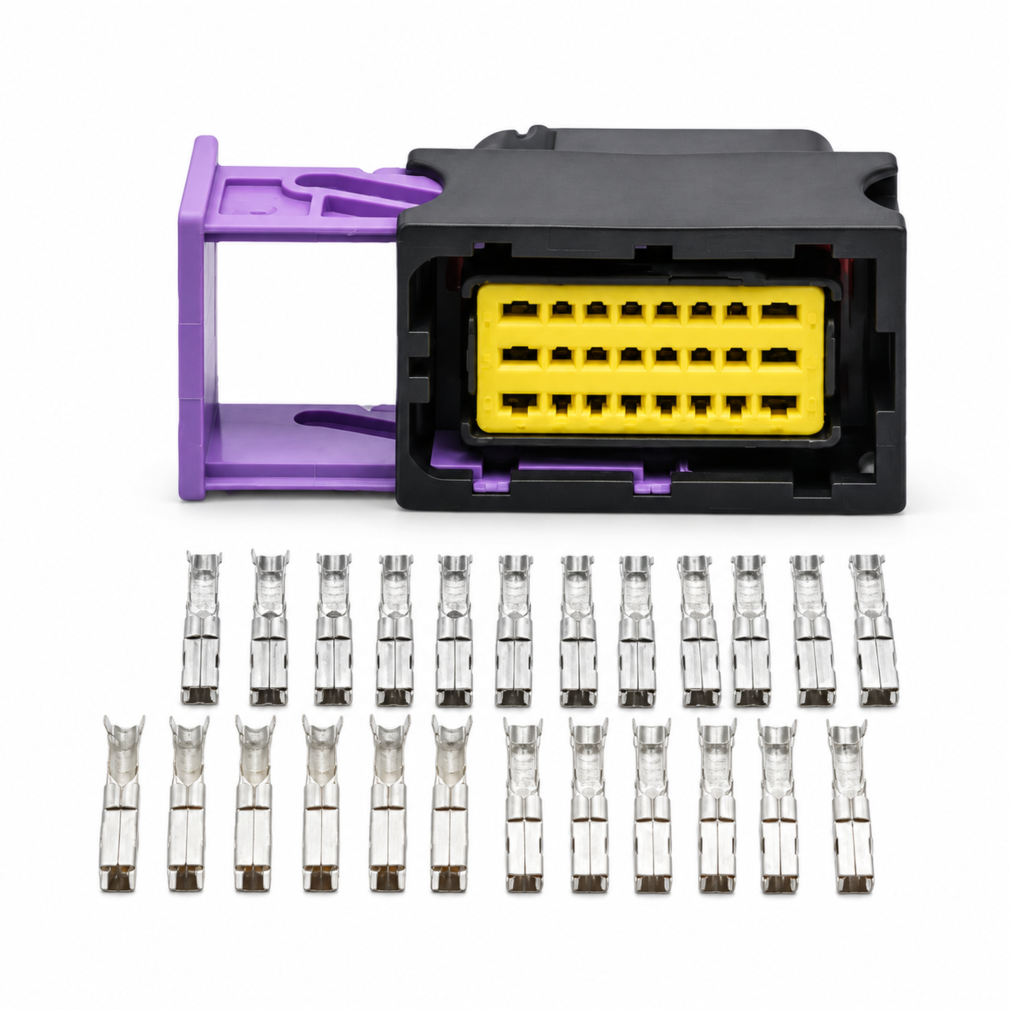 24 Pin ECU Connector Plug Socket & Pins for FCI Delphi Female 211PC249S8005 – AX0223/connector24 – image 1