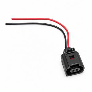 2 Pin Share ABS Sensor & Pre wired Connector for VW FOX GOLF PASSAT POLO TIGUAN UP 5U0927753 – AX0225+C3 – image 1