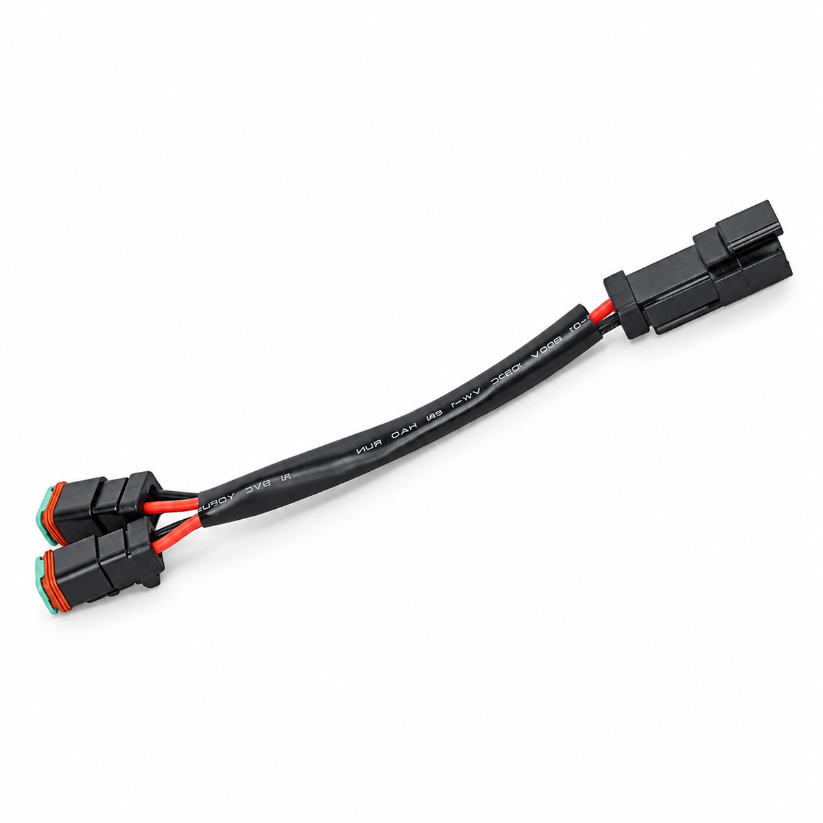 Deutsch 2 Pin Y Adapter Lead DT DTP Connector Male Female Waterproof – AX0240 – image 1