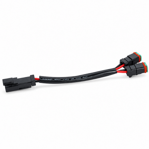 Deutsch 2 Pin Y Adapter Lead DT DTP Connector Male Female Waterproof – AX0240 – image 3