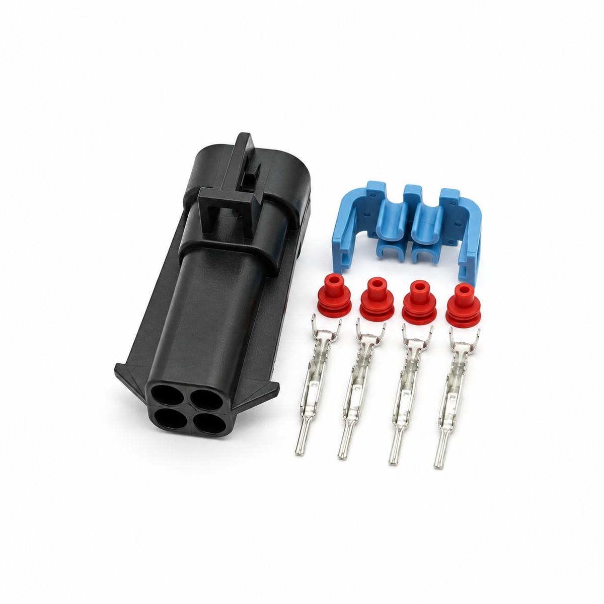 4 Pin Metri-Pack 150 Waterproof Connector, Terminals & Seals 12160826 12160825 – AX0250/unwired4pin – image 1