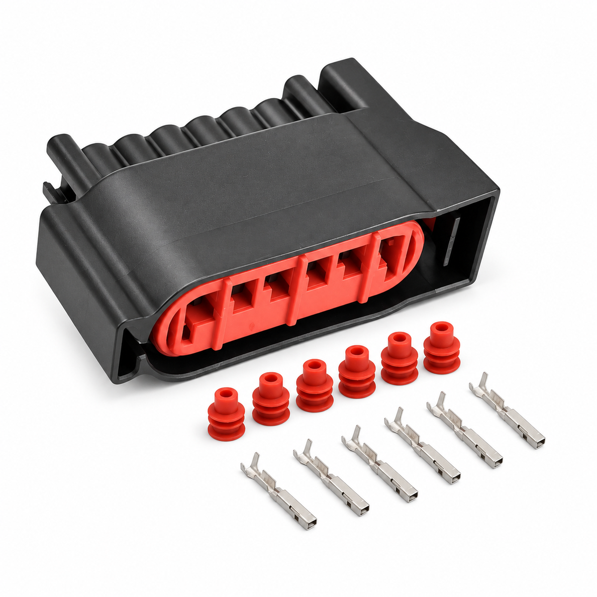 6 Pin Female Connector for Accelerator Pedal Sensor 4M51-9F836-BK 0090-607 – AX0252 – image 1