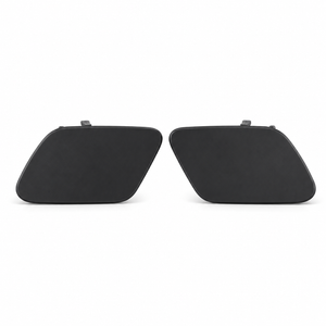 Headlight Washer Nozzle Spray Jet Cover Right & Left Unpainted Caps for front Bumper 51657199141 51657199142 for BMW X5 E70 2007-2013