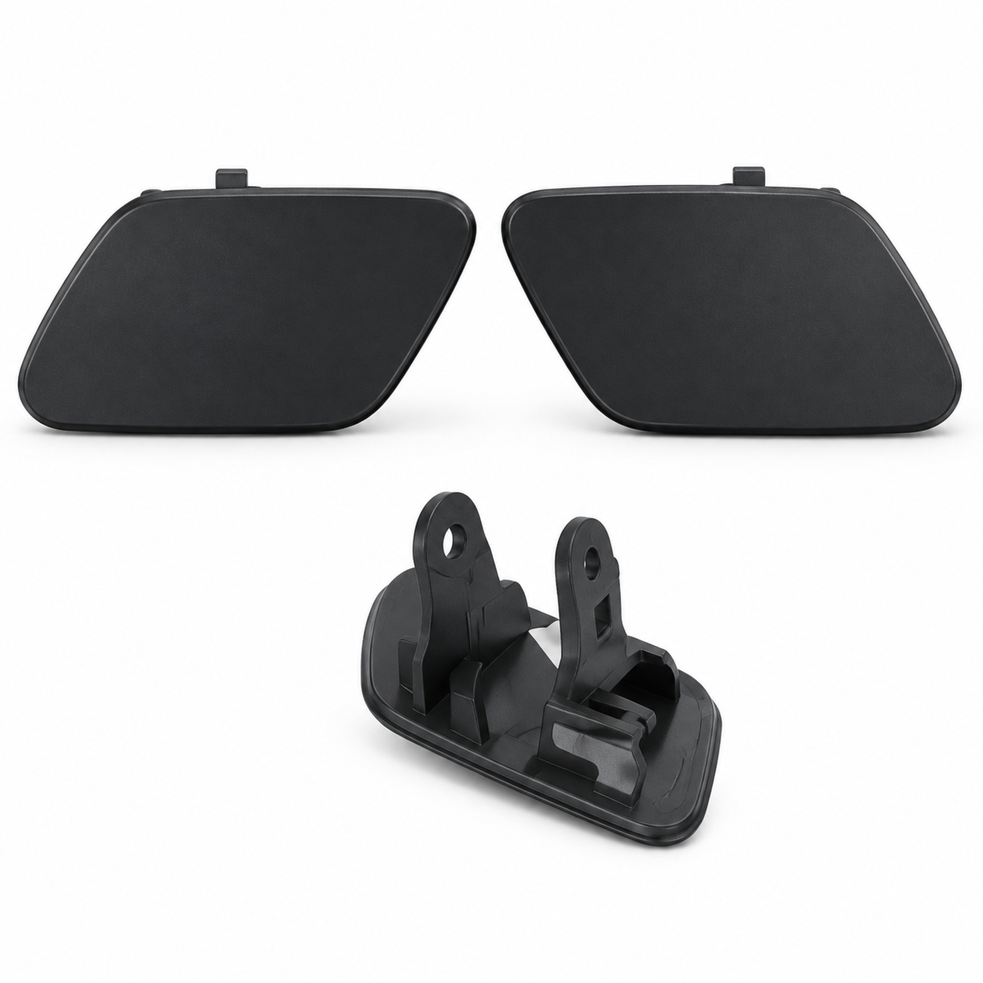 Headlight Washer Nozzle Spray Jet Cover Right & Left Unpainted Caps for front Bumper 51657199141 – AX0256/pair – image 1