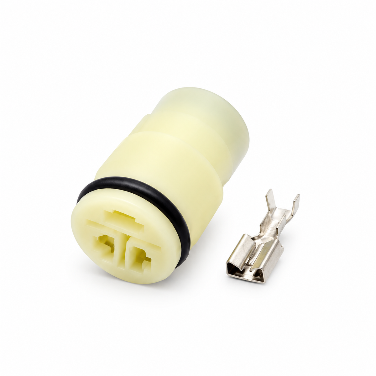 3 Pin 6.3mm Female & Male round generator pug oxygen sensor Automobile Waterproof Spark Connector plug – AX0258 – image 1