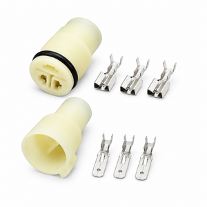 3 Pin 6.3mm Female & Male round generator pug oxygen sensor Automobile Waterproof Spark Connector plug – AX0258 – image 7